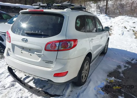 2010 Hyundai Santa Fe Limited V6 z USA, uszkodzony, nr VIN 5NMSKDAG0AH338327
